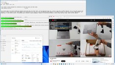 Latência máxima ao abrir várias guias do navegador e reproduzir material de vídeo 4K