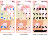 Android 13 agora também suporta ícones temáticos para aplicações de terceiros. (Fonte de imagem: Google)