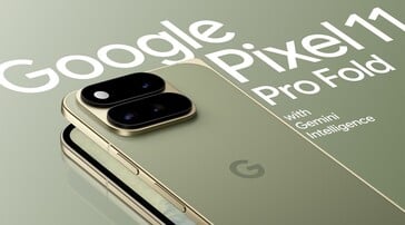 Renderização do Pixel 11 Pro Fold.