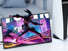 Este novo e portátil monitor de 18 polegadas pode ser adequado para jogos graças aos 120 Hz (Fonte da imagem: Uperfect)