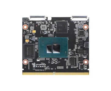 O módulo de computação independente do Youyeetoo K1 integra o processador Intel N100, memória e armazenamento eMMC, com um conector de borda do tipo SO-DIMM
