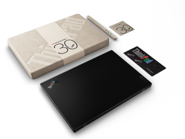ThinkPad X1 Carbon Gen 10 30th Anniversary Edition com embalagem especial