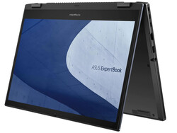 O livro Asus ExpertBook B2 Flip B2502FBA-N80141X, fornecido pela Asus Alemanha.