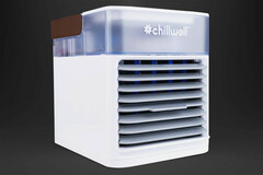 O AC portátil ChillWell atua como um resfriador de ar, um ventilador e um umidificador. (Fonte da imagem: ChillWell)