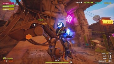 Na imagem: uma captura de tela da jogabilidade de Far Far West.