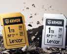 A série Lexar Armor de cartões SDXC é feita de aço inoxidável para oferecer forte resistência a quedas, choques, poeira e água. (Fonte da imagem: Lexar)