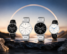 Os modelos Casio MTP-VT06L-1B, MTP-VT06D-7B, MTP-VT06D-1B e MTP-VT06L-7B (da esquerda para a direita)