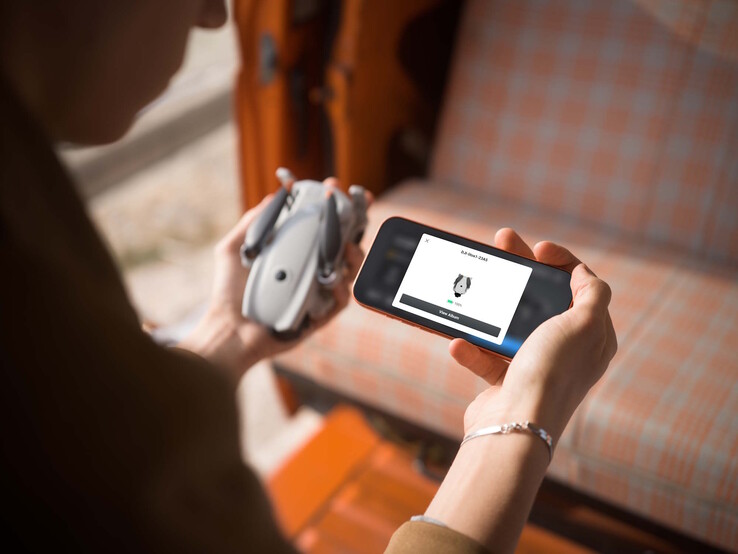 Com o QuickTransfer, os dados podem ser transferidos muito rapidamente via WiFi