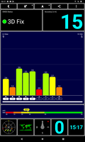 Recepção GPS ao ar livre