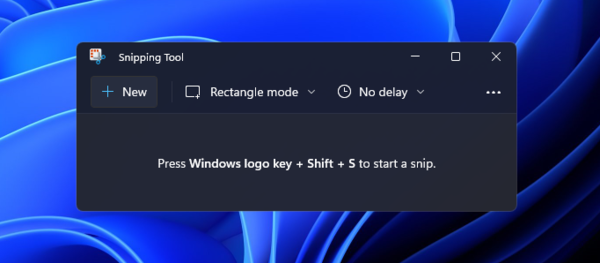 Basicamente, a nova ferramenta Snipping é Snip &amp; Sketch. (Fonte da imagem: Microsoft)