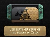Console Switch 2 do 40º aniversário de Zelda é exibido
