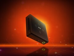 Os novos mini PCs Zotac Magnus EAMAX podem ser configurados com uma APU Ryzen AI MAX+ 395 de até 16 núcleos e 128 GB de memória LPDDR5X-8000. (Fonte da imagem: Zotac)