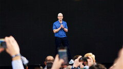 Apple O CEO Tim Cook em um evento recente da empresa (Fonte da imagem: Apple)