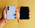 Vazamento dos modelos de design Galaxy Z Fold 8 (o modelo mais largo) e Fold 8 Ultra.