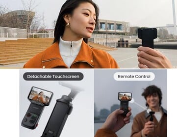 Imagens de marketing vazadas do Insta360 Luna Ultra.
