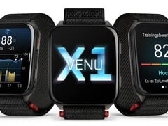 O Venu X1 recebe uma nova versão de software. (Fonte da imagem: Garmin)