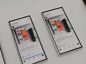 A Samsung revelou vários protótipos do Galaxy Z Fold no final do verão de 2023. (Fonte da imagem: @raywongy)