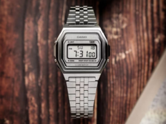 Os relógios Casio Vintage A1000A-7 (foto) e A1000G-9 já estão disponíveis no Reino Unido. (Fonte da imagem: Casio)