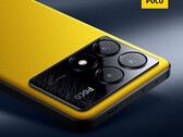 O POCO X6 Pro com o acabamento amarelo, marca registrada da POCO. (Fonte da imagem: Xiaomi)