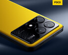 O POCO X6 Pro com o acabamento amarelo, marca registrada da POCO. (Fonte da imagem: Xiaomi)