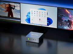 O NucBox M6 Ultra custa a partir de US$ 259,99. Na foto: uma imagem promocional do mini PC. (Fonte da imagem: GMK)