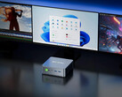 O NucBox M6 Ultra custa a partir de US$ 259,99. Na foto: uma imagem promocional do mini PC. (Fonte da imagem: GMK)