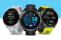 A Garmin está enviando atualizações Beta para os smartwatches Forerunner 955 e Forerunner 965 elegíveis. (Fonte da imagem: Garmin)