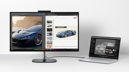 Thunderbolt 4 do AiO em ação (Fonte da imagem: HP)