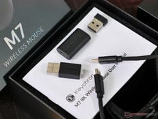 Acessórios Keychron M7 8K. 