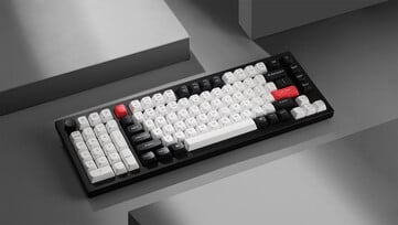 Teclado sem fio para jogos e produtividade Keychron Q12 HE em Carbon Black. (Fonte da imagem: Keychron)
