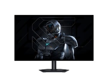 O monitor para jogos Gigabyte MO27Q28GR OLED. (Fonte da imagem: Gigabyte)