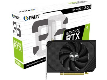 Palit RTX 3060 12 GB StormX (Fonte de imagem: Videocardz)