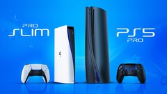 Não se espera que a Sony lance nenhum novo console PlayStation 5 antes de 2023. (Fonte de imagem: LetsGoDigital & ConceptCreator)