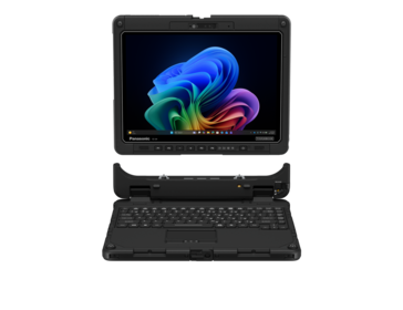Panasonic Toughbook FZ-34, com seu teclado destacável