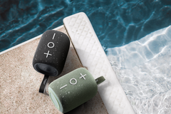 O alto-falante Bluetooth Tribit Stormbox Mini Plus vem nas opções de cores preto, azul e verde (Fonte da imagem: Tribit)