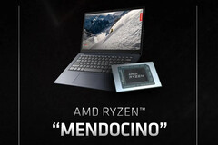 AMD Mendocino Ryzen 3 7320U è apparso su UserBenchmark. (Fonte: AMD)