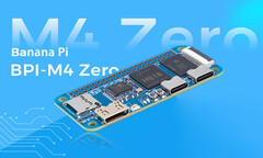 A Banana Pi ainda não confirmou o preço ou a disponibilidade de seu sucessor BPI-M2 Zero. (Fonte da imagem: Banana Pi)