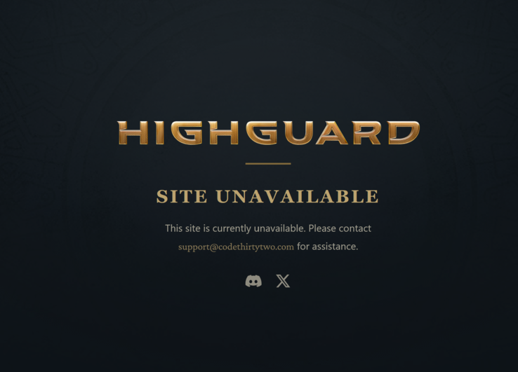 Site oficial da Highguard