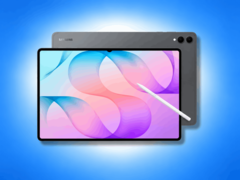 Uma imagem vazada mostra o Galaxy Tab S12 Ultra com seu design frontal e traseiro ao lado da S Pen