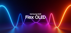 A Samsung se torna flexível com seu OLED. (Fonte: Samsung)
