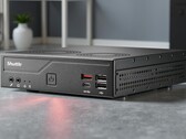 O mini PC Shuttle XPC Slim DH810 tem o público de TI industrial em sua mira. (Fonte da imagem: Shuttle, editado)