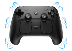 Steam Controller. Um novo mod pode transformar o áudio do PC em vibrações, permitindo que os usuários sintam os sons dos jogos.