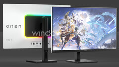 O HP Omen Transcend 32 será um dos primeiros monitores para jogos com um painel QD-OLED de 31,5 polegadas. (Fonte da imagem: Windows Report)