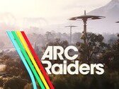 O banner da Arc Raiders com o logotipo é mostrado (Fonte da imagem: captura de tela, Arc Raiders YouTube, Embark Studios com edições)