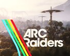 O banner da Arc Raiders com o logotipo é mostrado (Fonte da imagem: captura de tela, Arc Raiders YouTube, Embark Studios com edições)