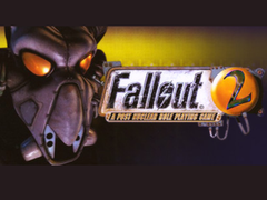 A arte da capa de Fallout 2