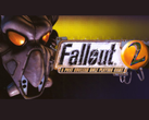 A arte da capa de Fallout 2