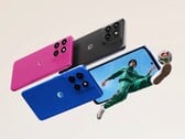 O Moto G77 Power está disponível em três cores.
