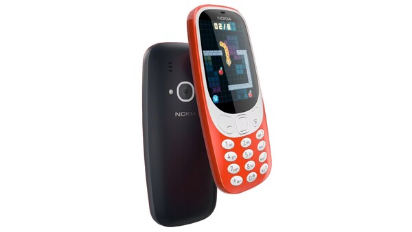 O Nokia 3310 atualizado estava disponível nas versões 2G, 3G e 4G (Fonte da imagem: Nokia)