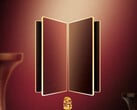 O novo teaser da Samsung parece um dobrável convencional em estilo de livro, em vez de seu suposto smartphone triplo. (Fonte da imagem: Samsung)